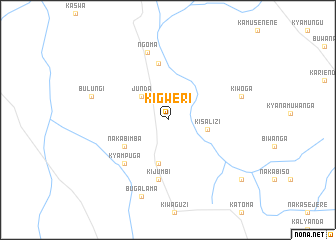 map of Kigweri