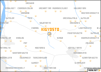 map of Kígyóstó