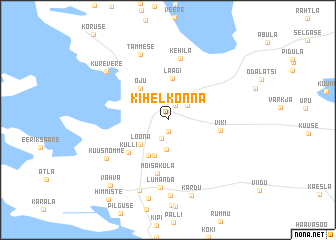 map of Kihelkonna