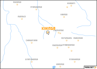 map of Kihinda