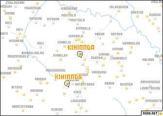 map of Kihinnda