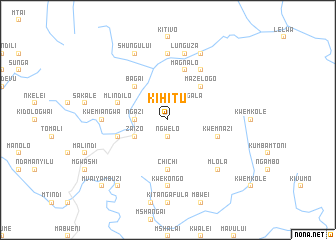 map of Kihitu