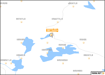 map of Kihniö