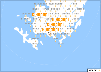 map of Kihogoni