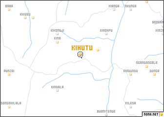 map of Kihutu