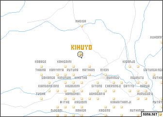 map of Kihuyo