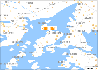 map of Kiiainen