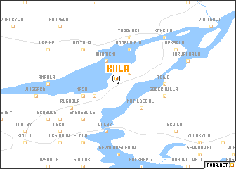 map of Kiila