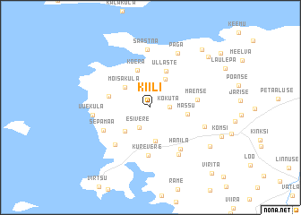 map of Kiili