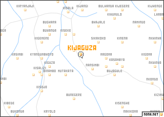 map of Kijaguza
