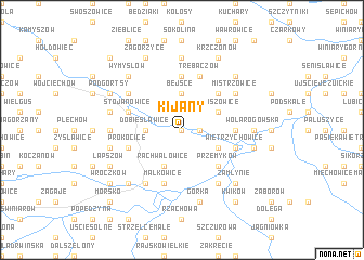 map of Kijany