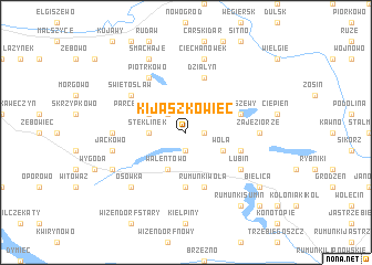 map of Kijaszkowiec