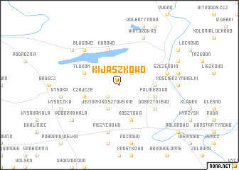 map of Kijaszkowo