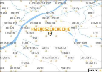 map of Kijewo Szlacheckie