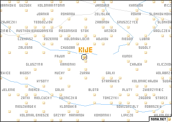 map of Kije