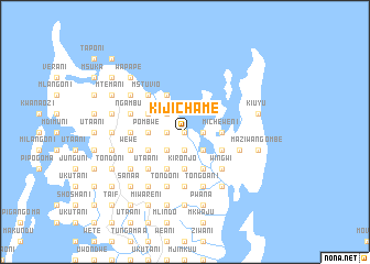 map of Kijichame