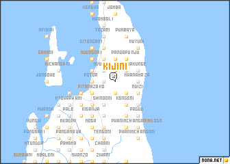 map of Kijini