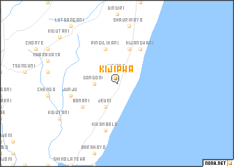 map of Kijipwa