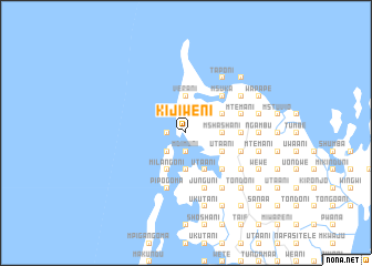 map of Kijiweni