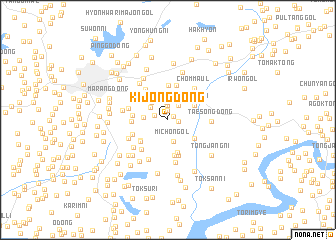 map of Kijŏng-dong