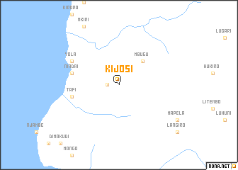 map of Kijosi