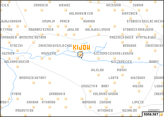 map of Kijów