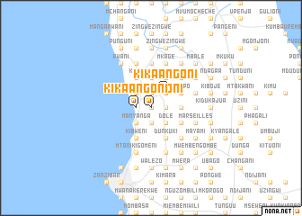 map of Kikaangoni
