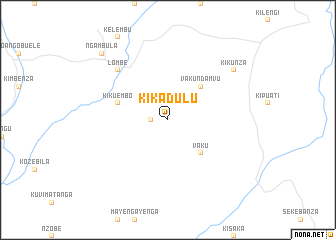 map of Kikadulu
