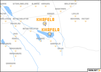 map of Kikafela