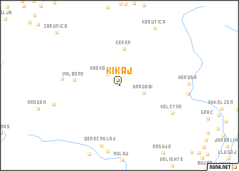 map of Kikaj