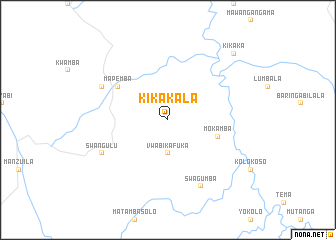 map of Kikakala