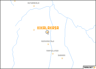 map of Kikalakasa