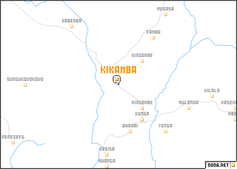 map of Kikamba