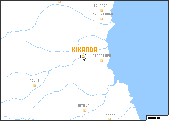 map of Kikanda