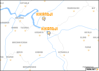 map of Kikandji