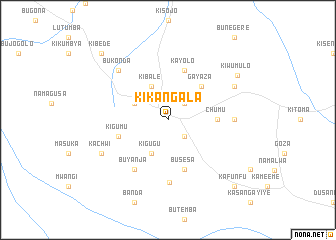 map of Kikangala