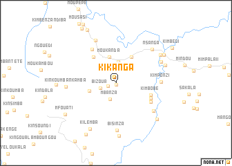 map of Kikanga