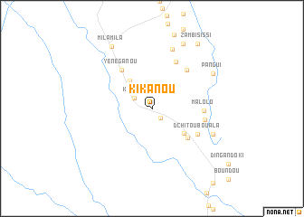 map of Kikanou