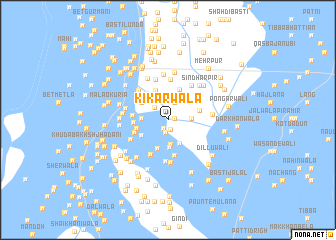 map of Kīkarwāla