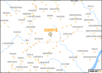 map of Kikayé