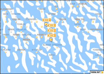 map of Kika