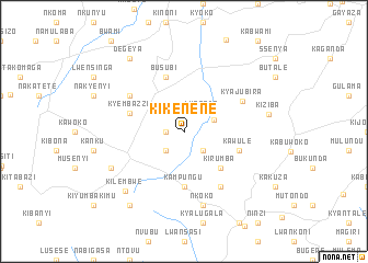 map of Kikenene