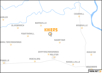 map of Kikers