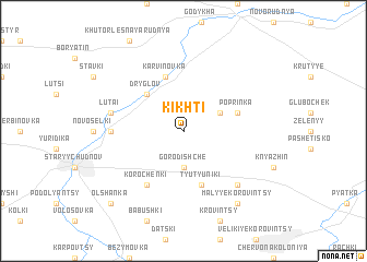 map of Kikhti