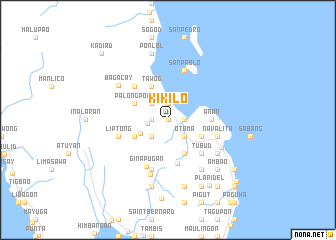 map of Kikilo