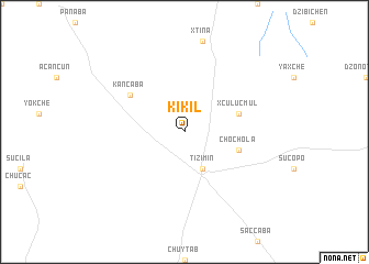 map of Kikil