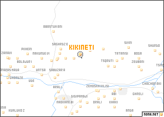 map of Kikineti