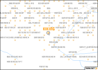 map of Kiking