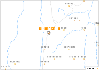 map of Kikiongolo