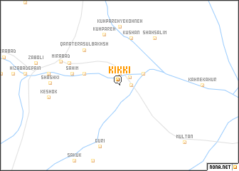 map of Kīkkī